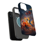 Hummingbird 5 Tough Cases For Apple iPhone (17, 16, 15, 14, 13, 12, 11, X, SE, 8, 7/ Air, Plus, Pro, Max, Mini, XR, XS), Print in USA