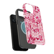 How He Loves Us Tough Cases For Apple iPhone (17, 16, 15, 14, 13, 12, 11, X, SE, 8, 7/ Air, Plus, Pro, Max, Mini, XR, XS), Print in USA