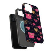 Valentine Love Tough Cases For Apple iPhone (17, 16, 15, 14, 13, 12, 11, X, SE, 8, 7/ Air, Plus, Pro, Max, Mini, XR, XS), Print in USA