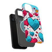 Valentine Pop 1 Tough Cases For Apple iPhone (17, 16, 15, 14, 13, 12, 11, X, SE, 8, 7/ Air, Plus, Pro, Max, Mini, XR, XS), Print in USA