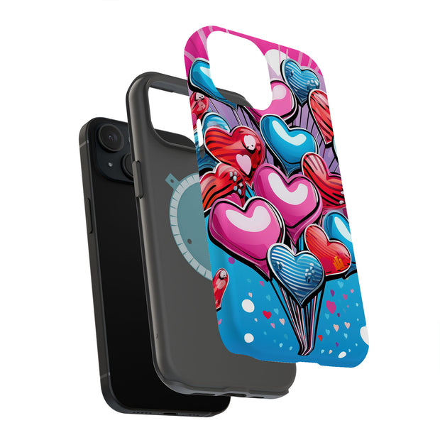 Valentine Pop 2 Tough Cases For Apple iPhone (17, 16, 15, 14, 13, 12, 11, X, SE, 8, 7/ Air, Plus, Pro, Max, Mini, XR, XS), Print in USA