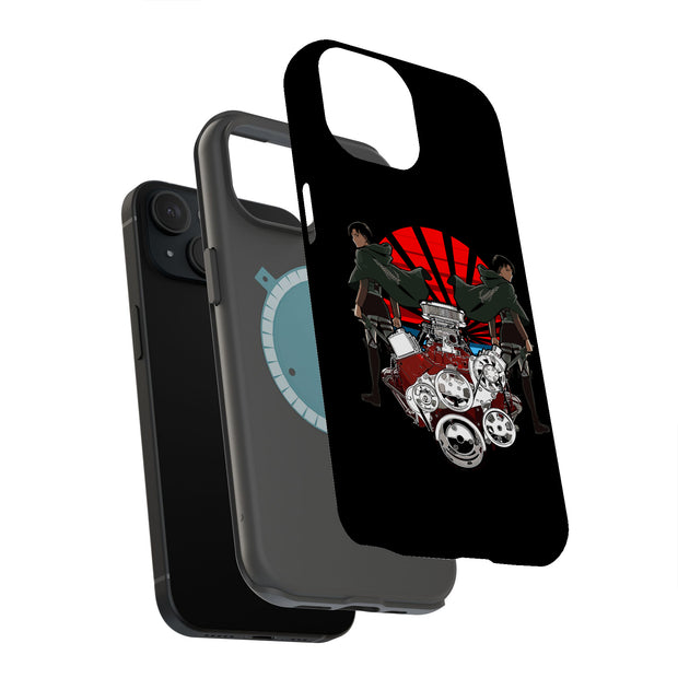 Japanese Racing Tough Cases For Apple iPhone (17, 16, 15, 14, 13, 12, 11, X, SE, 8, 7/ Air, Plus, Pro, Max, Mini, XR, XS), Print in USA