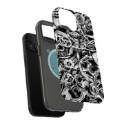 Racing Engine 3 Tough Cases For Apple iPhone (17, 16, 15, 14, 13, 12, 11, X, SE, 8, 7/ Air, Plus, Pro, Max, Mini, XR, XS), Print in USA