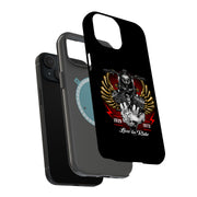 Old Motorbike 3 Tough Cases For Apple iPhone (17, 16, 15, 14, 13, 12, 11, X, SE, 8, 7/ Air, Plus, Pro, Max, Mini, XR, XS), Print in USA