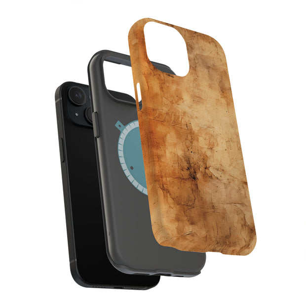 Vintage Paper 2 Tough Cases For Apple iPhone (17, 16, 15, 14, 13, 12, 11, X, SE, 8, 7/ Air, Plus, Pro, Max, Mini, XR, XS), Print in USA