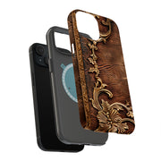 Vintage Paper 7 Tough Cases For Apple iPhone (17, 16, 15, 14, 13, 12, 11, X, SE, 8, 7/ Air, Plus, Pro, Max, Mini, XR, XS), Print in USA