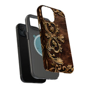 Vintage Paper 8 Tough Cases For Apple iPhone (17, 16, 15, 14, 13, 12, 11, X, SE, 8, 7/ Air, Plus, Pro, Max, Mini, XR, XS), Print in USA