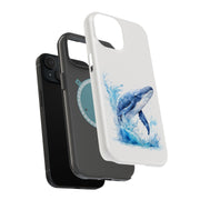 Humpback Whale5 Tough Cases For Apple iPhone (17, 16, 15, 14, 13, 12, 11, X, SE, 8, 7/ Air, Plus, Pro, Max, Mini, XR, XS), Print in USA