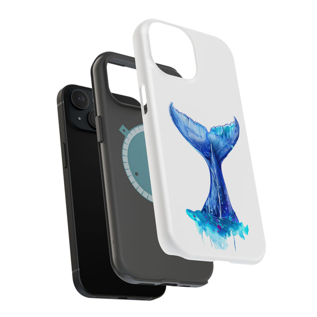 Humpback Whale6 Tough Cases For Apple iPhone (17, 16, 15, 14, 13, 12, 11, X, SE, 8, 7/ Air, Plus, Pro, Max, Mini, XR, XS), Print in USA