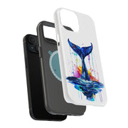 Humpback Whale7 Tough Cases For Apple iPhone (17, 16, 15, 14, 13, 12, 11, X, SE, 8, 7/ Air, Plus, Pro, Max, Mini, XR, XS), Print in USA
