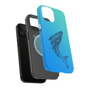 Humpback Whale8 Tough Cases For Apple iPhone (17, 16, 15, 14, 13, 12, 11, X, SE, 8, 7/ Air, Plus, Pro, Max, Mini, XR, XS), Print in USA