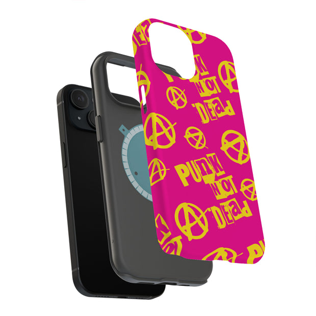 Punk Not Dead 2 Tough Cases For Apple iPhone (17, 16, 15, 14, 13, 12, 11, X, SE, 8, 7/ Air, Plus, Pro, Max, Mini, XR, XS), Print in USA