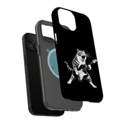 Cat Rock Roll 1 Tough Cases For Apple iPhone (17, 16, 15, 14, 13, 12, 11, X, SE, 8, 7/ Air, Plus, Pro, Max, Mini, XR, XS), Print in USA