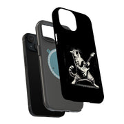 Cat Rock Roll 2 Tough Cases For Apple iPhone (17, 16, 15, 14, 13, 12, 11, X, SE, 8, 7/ Air, Plus, Pro, Max, Mini, XR, XS), Print in USA