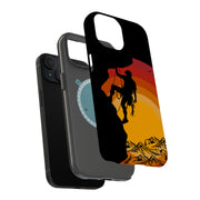 Rock Climber 1 Tough Cases For Apple iPhone (17, 16, 15, 14, 13, 12, 11, X, SE, 8, 7/ Air, Plus, Pro, Max, Mini, XR, XS), Print in USA