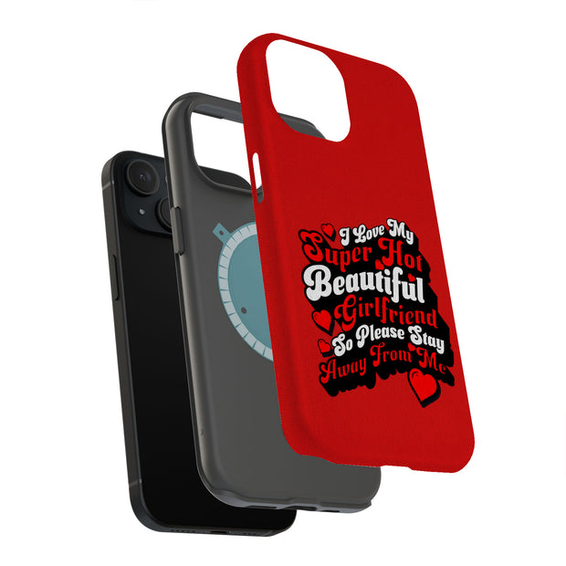 Hot Girlfriend Tough Cases For Apple iPhone (17, 16, 15, 14, 13, 12, 11, X, SE, 8, 7/ Air, Plus, Pro, Max, Mini, XR, XS), Print in USA