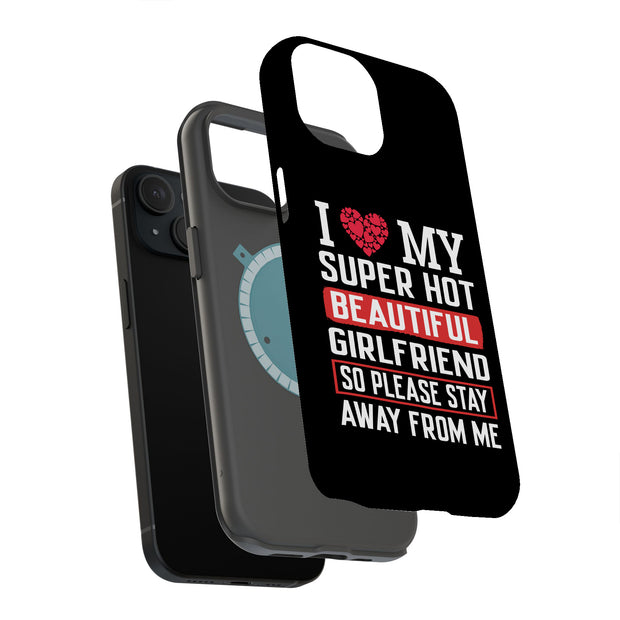 Hot Girlfriend2 Tough Cases For Apple iPhone (17, 16, 15, 14, 13, 12, 11, X, SE, 8, 7/ Air, Plus, Pro, Max, Mini, XR, XS), Print in USA