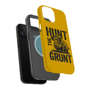 Hunt Grunt 1 Tough Cases For Apple iPhone (17, 16, 15, 14, 13, 12, 11, X, SE, 8, 7/ Air, Plus, Pro, Max, Mini, XR, XS), Print in USA