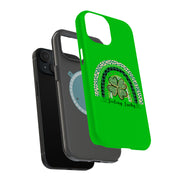 Feeling Lucky 2 Tough Cases For Apple iPhone (17, 16, 15, 14, 13, 12, 11, X, SE, 8, 7/ Air, Plus, Pro, Max, Mini, XR, XS), Print in USA