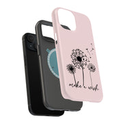 Make a Wish Tough Cases For Apple iPhone (17, 16, 15, 14, 13, 12, 11, X, SE, 8, 7/ Air, Plus, Pro, Max, Mini, XR, XS), Print in USA