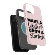 Wish Starfish Tough Cases For Apple iPhone (17, 16, 15, 14, 13, 12, 11, X, SE, 8, 7/ Air, Plus, Pro, Max, Mini, XR, XS), Print in USA