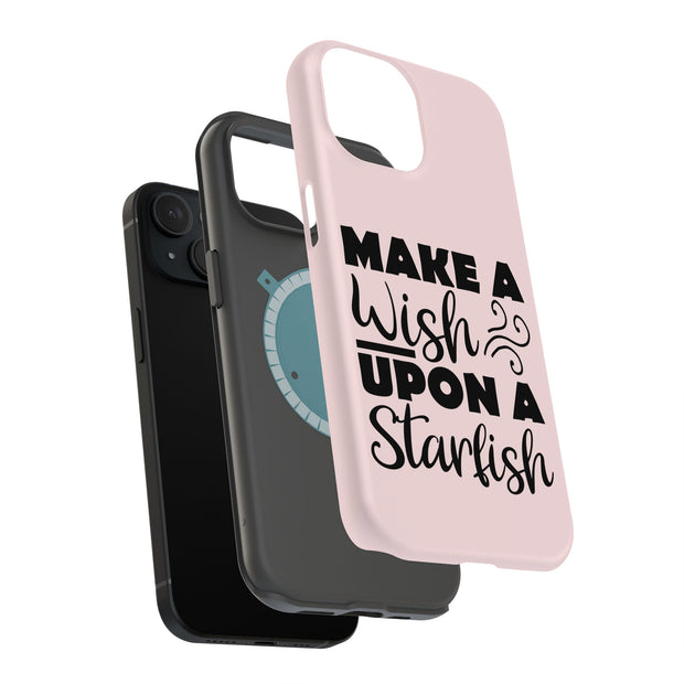 Wish Starfish Tough Cases For Apple iPhone (17, 16, 15, 14, 13, 12, 11, X, SE, 8, 7/ Air, Plus, Pro, Max, Mini, XR, XS), Print in USA