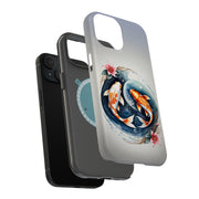 Koi Fish 1 Tough Cases For Apple iPhone (17, 16, 15, 14, 13, 12, 11, X, SE, 8, 7/ Air, Plus, Pro, Max, Mini, XR, XS), Print in USA
