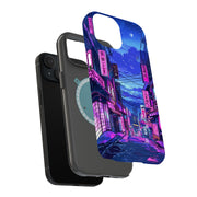 Anime Street 2 Tough Cases For Apple iPhone (17, 16, 15, 14, 13, 12, 11, X, SE, 8, 7/ Air, Plus, Pro, Max, Mini, XR, XS), Print in USA