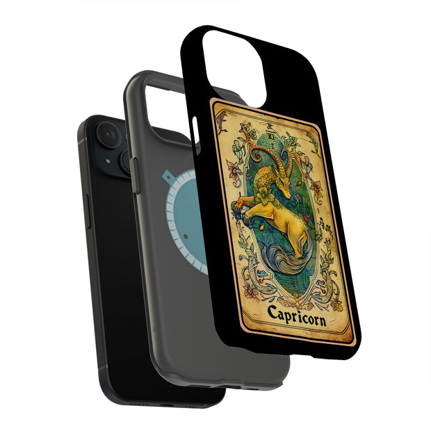 Capricorn Tough Cases For Apple iPhone (17, 16, 15, 14, 13, 12, 11, X, SE, 8, 7/ Air, Plus, Pro, Max, Mini, XR, XS), Print in USA