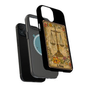 Zodiac Libra Tough Cases For Apple iPhone (17, 16, 15, 14, 13, 12, 11, X, SE, 8, 7/ Air, Plus, Pro, Max, Mini, XR, XS), Print in USA