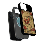 Sagittarius 2 Tough Cases For Apple iPhone (17, 16, 15, 14, 13, 12, 11, X, SE, 8, 7/ Air, Plus, Pro, Max, Mini, XR, XS), Print in USA