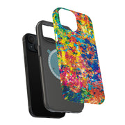 Art Splash 1 Tough Cases For Apple iPhone (17, 16, 15, 14, 13, 12, 11, X, SE, 8, 7/ Air, Plus, Pro, Max, Mini, XR, XS), Print in USA