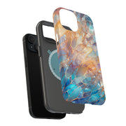 mosaic opal 2 Tough Cases For Apple iPhone (17, 16, 15, 14, 13, 12, 11, X, SE, 8, 7/ Air, Plus, Pro, Max, Mini, XR, XS), Print in USA
