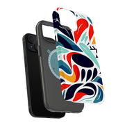 Abstract Nature Tough Cases For Apple iPhone (17, 16, 15, 14, 13, 12, 11, X, SE, 8, 7/ Air, Plus, Pro, Max, Mini, XR, XS), Print in USA