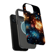 Fireworks Spectacle Tough Cases For Apple iPhone (17, 16, 15, 14, 13, 12, 11, X, SE, 8, 7/ Air, Plus, Pro, Max, Mini, XR, XS), Print in USA