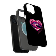 Delicious Lips Tough Cases For Apple iPhone (17, 16, 15, 14, 13, 12, 11, X, SE, 8, 7/ Air, Plus, Pro, Max, Mini, XR, XS), Print in USA