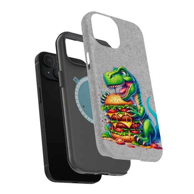 No Touch My Burger Tough Cases For Apple iPhone (17, 16, 15, 14, 13, 12, 11, X, SE, 8, 7/ Air, Plus, Pro, Max, Mini, XR, XS), Print in USA