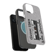 Rock Still Spinning Tough Cases For Apple iPhone (17, 16, 15, 14, 13, 12, 11, X, SE, 8, 7/ Air, Plus, Pro, Max, Mini, XR, XS), Print in USA