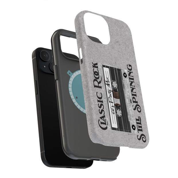 Rock Still Spinning Tough Cases For Apple iPhone (17, 16, 15, 14, 13, 12, 11, X, SE, 8, 7/ Air, Plus, Pro, Max, Mini, XR, XS), Print in USA