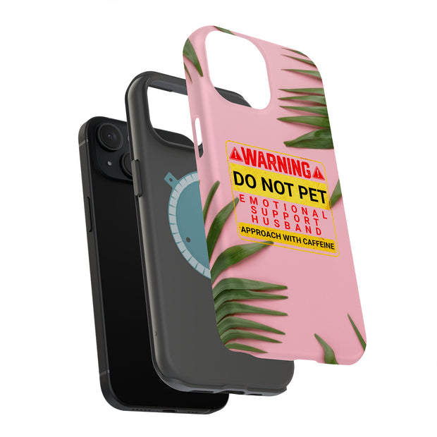 Emotional Support Tough Cases For Apple iPhone (17, 16, 15, 14, 13, 12, 11, X, SE, 8, 7/ Air, Plus, Pro, Max, Mini, XR, XS), Print in USA
