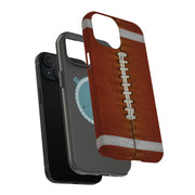 Football 1 Tough Cases For Apple iPhone (17, 16, 15, 14, 13, 12, 11, X, SE, 8, 7/ Air, Plus, Pro, Max, Mini, XR, XS), Print in USA