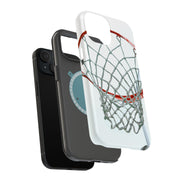 Bank Shot Hoop Tough Cases For Apple iPhone (17, 16, 15, 14, 13, 12, 11, X, SE, 8, 7/ Air, Plus, Pro, Max, Mini, XR, XS), Print in USA