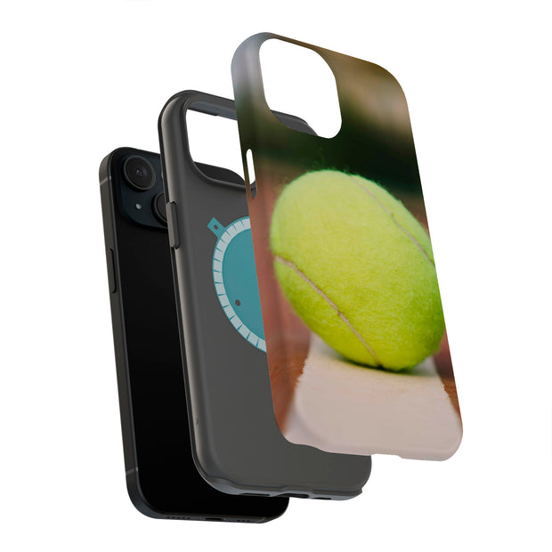 Tennis  Tough Cases For Apple iPhone (17, 16, 15, 14, 13, 12, 11, X, SE, 8, 7/ Air, Plus, Pro, Max, Mini, XR, XS), Print in USA