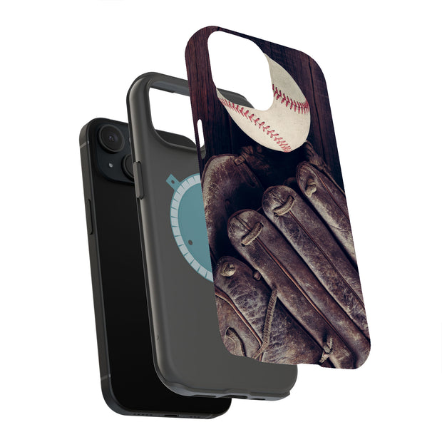Baseball 5 Tough Cases For Apple iPhone (17, 16, 15, 14, 13, 12, 11, X, SE, 8, 7/ Air, Plus, Pro, Max, Mini, XR, XS), Print in USA
