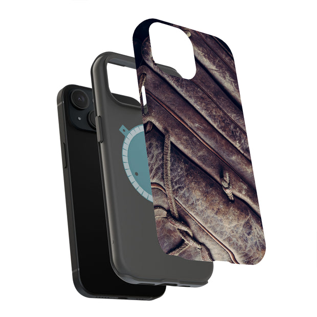 Baseball Glove Tough Cases For Apple iPhone (17, 16, 15, 14, 13, 12, 11, X, SE, 8, 7/ Air, Plus, Pro, Max, Mini, XR, XS), Print in USA