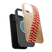 Baseball 1 Tough Cases For Apple iPhone (17, 16, 15, 14, 13, 12, 11, X, SE, 8, 7/ Air, Plus, Pro, Max, Mini, XR, XS), Print in USA