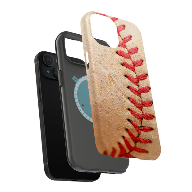 Baseball 2 Tough Cases For Apple iPhone (17, 16, 15, 14, 13, 12, 11, X, SE, 8, 7/ Air, Plus, Pro, Max, Mini, XR, XS), Print in USA