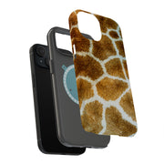 Giraffe Fur 1 Tough Cases For Apple iPhone (17, 16, 15, 14, 13, 12, 11, X, SE, 8, 7/ Air, Plus, Pro, Max, Mini, XR, XS), Print in USA