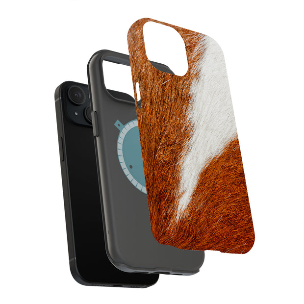 Soft Horse Mane Tough Cases For Apple iPhone (17, 16, 15, 14, 13, 12, 11, X, SE, 8, 7/ Air, Plus, Pro, Max, Mini, XR, XS), Print in USA