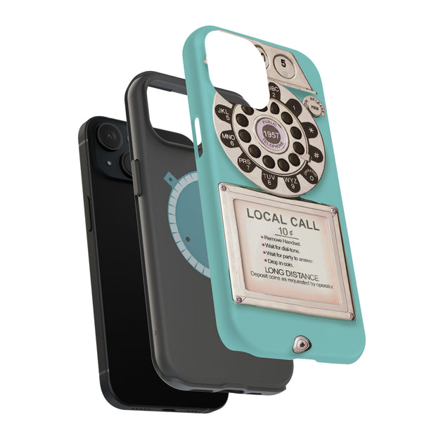 Telephone 01 Tough Cases For Apple iPhone (17, 16, 15, 14, 13, 12, 11, X, SE, 8, 7/ Air, Plus, Pro, Max, Mini, XR, XS), Print in USA